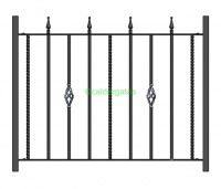 Spen Wrought Iron Railings